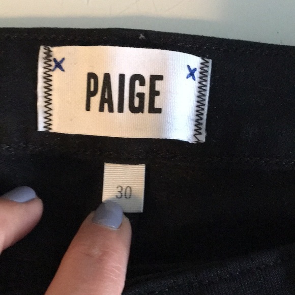 Paige Denim black verdugo ultra skinny - Picture 2 of 3